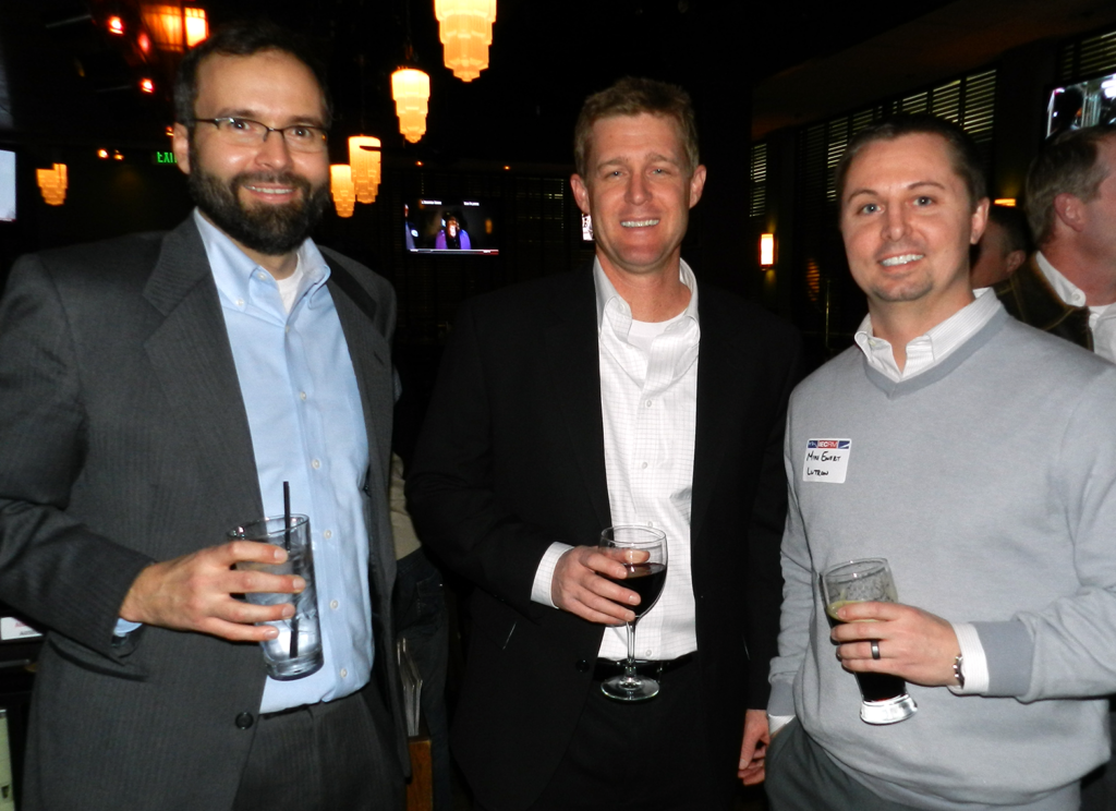 IECRM Happy Hour: Spenser Villwock, Executive Director of IECRM - Rodney Lane of Siemens - Mike Ewert of Lutron Electronics