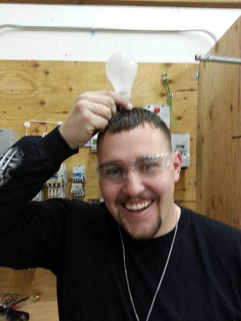 An IECRM electrical apprentice