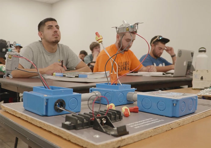 IECRM classroom full of students